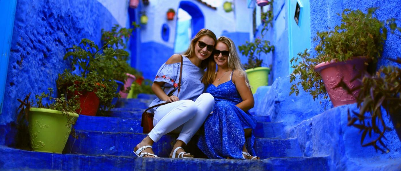 UNE Fall 2017 Students on excursion to Chefchaouen